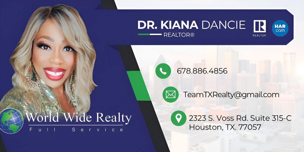 Dr. Kiana Dancie: From Entertainment to Real Estate Mastery