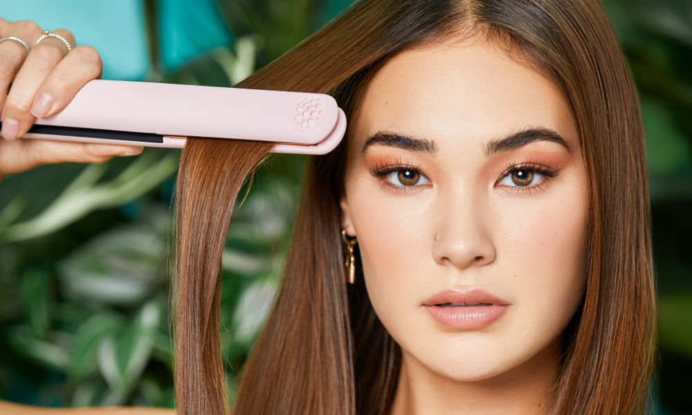 Satin Blow-Dry Hair- 2024's Sleek and Shiny Hair Trend