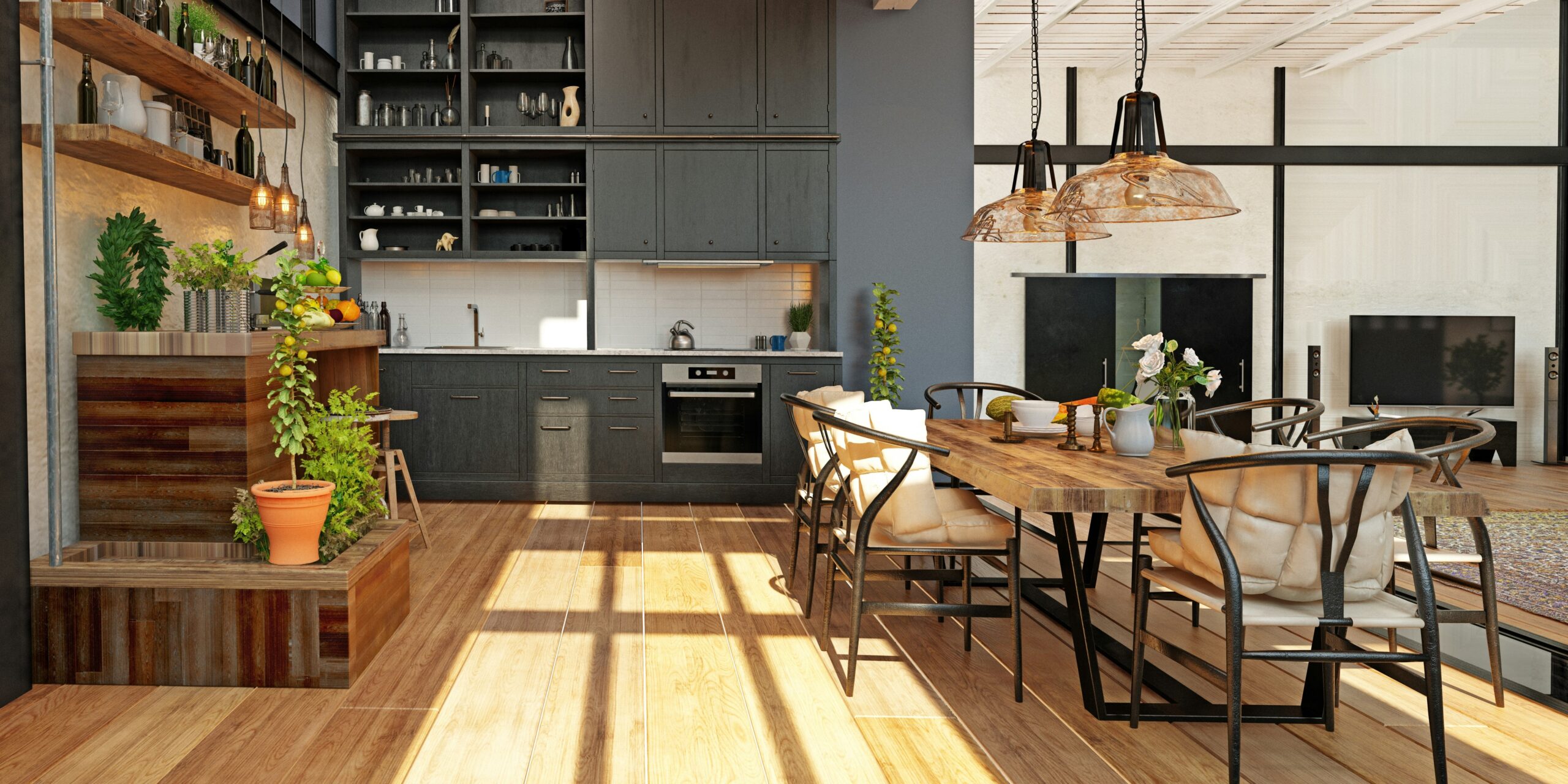 Embracing Industrial Design: How Raw Materials and Open Spaces Define the Style