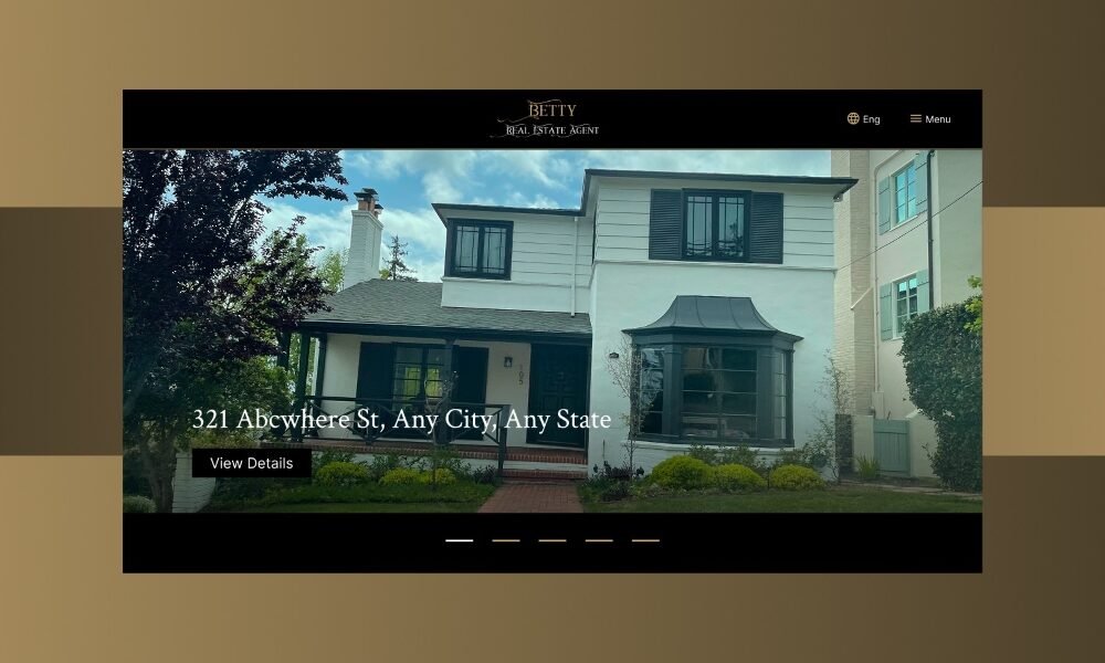 SparksGlo: Real Estate Agent Website Starting at a Low Price, Ready to Use