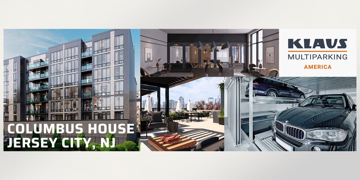 KLAUS Multiparking Completes 45-Space Automated Parking System at Jersey City Condominium