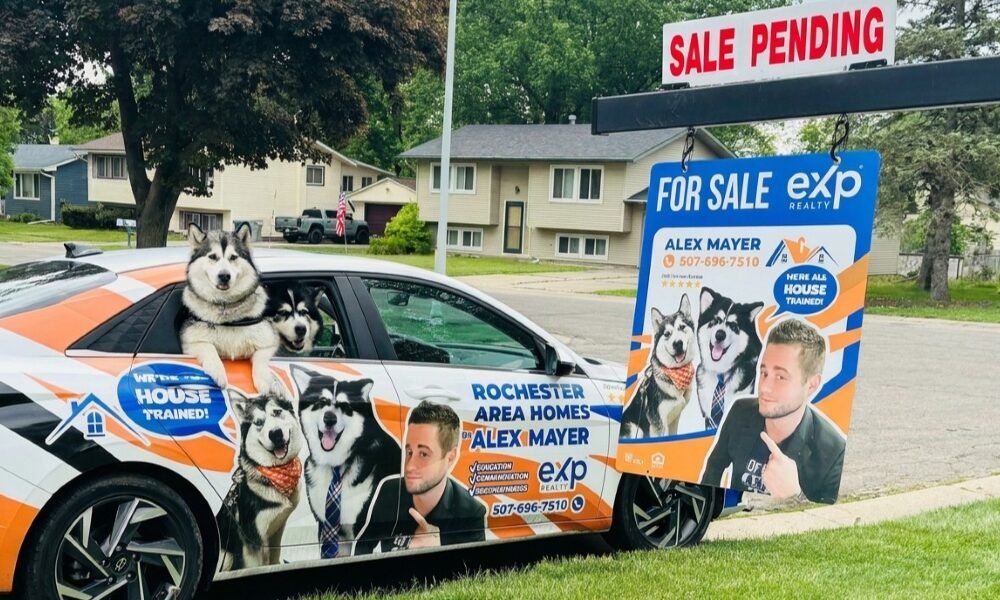 “The Realtor With the Dogs” Rochester, MN Real Estate Agent Alex Mayer Shares the Story Behind Rochester’s Celebrity Dogs