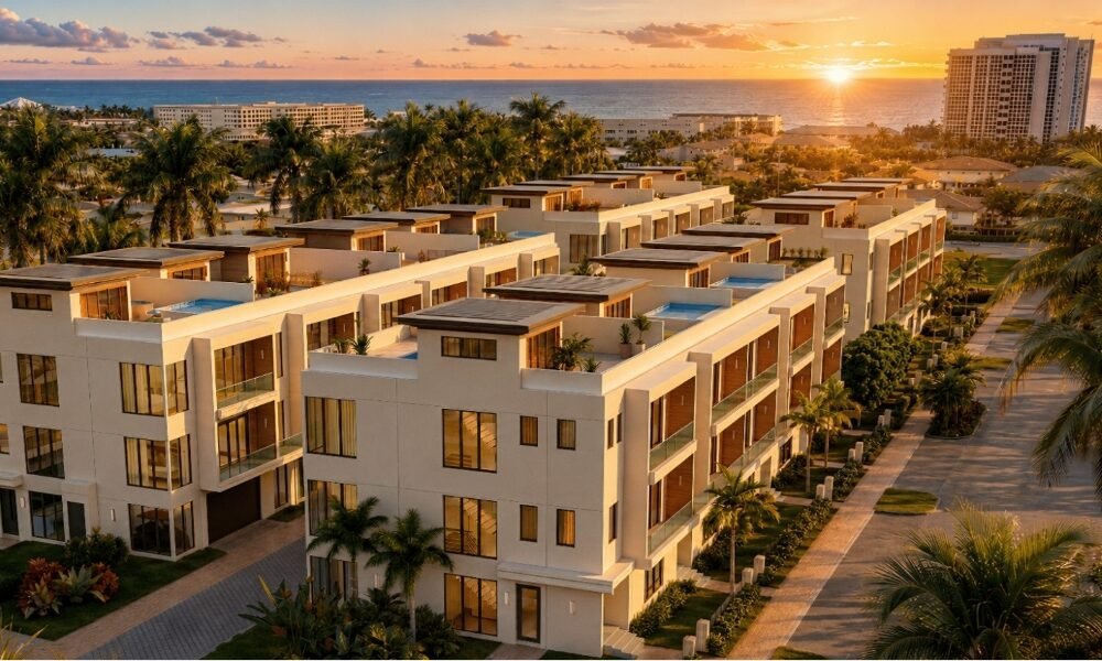 SKY 360 Development Unveils SKY Beach Pompano, A New Collection of Luxury Townhomes Redefining Coastal Living in South Florida