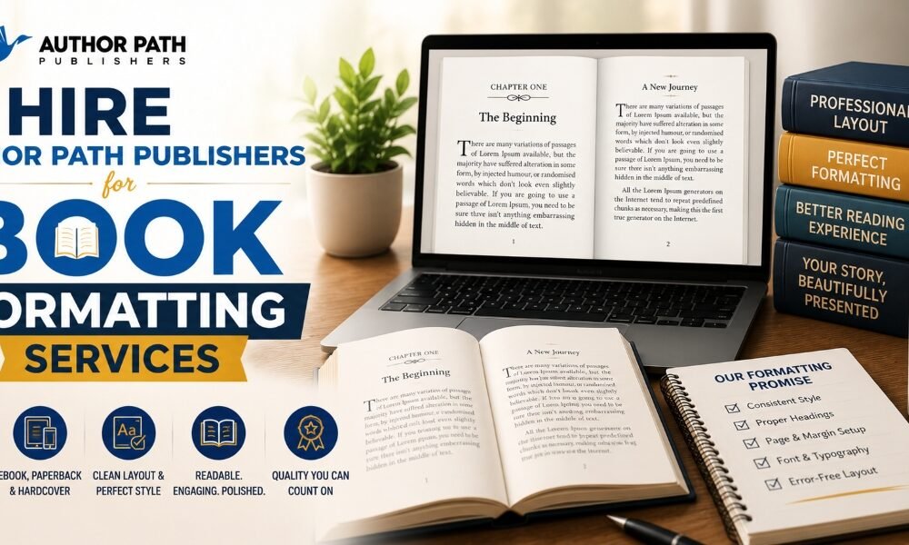 Hire Author Path Publishers for Book Formatting Services
