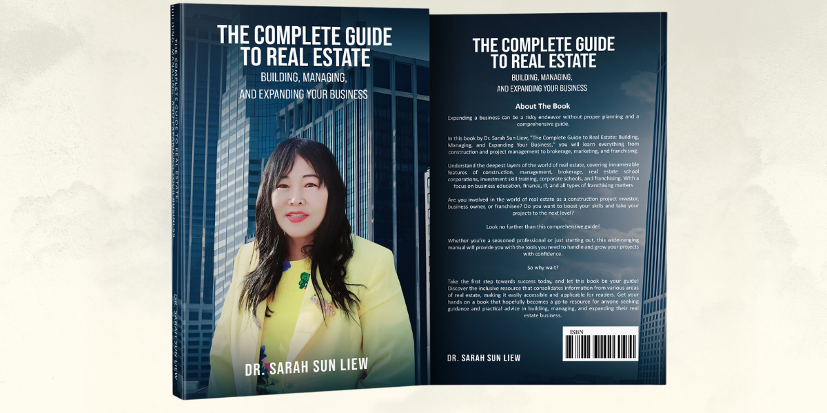 Dr. Sarah Sun Liew’s Multifaceted Career Real Estate, Education, and Community Service