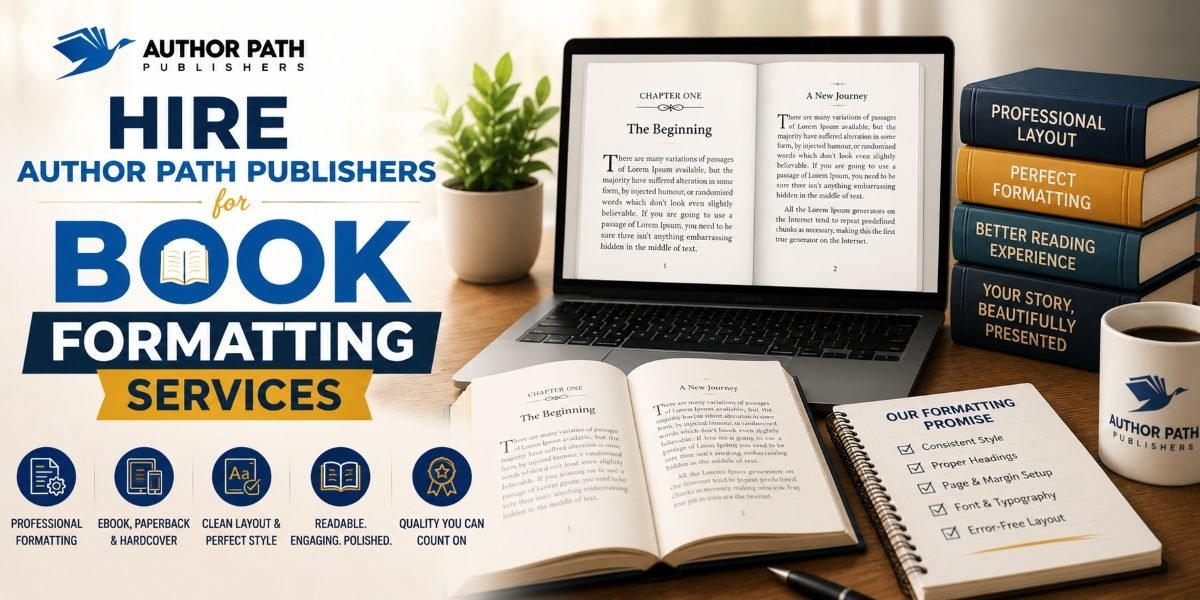 Hire Author Path Publishers for Book Formatting Services