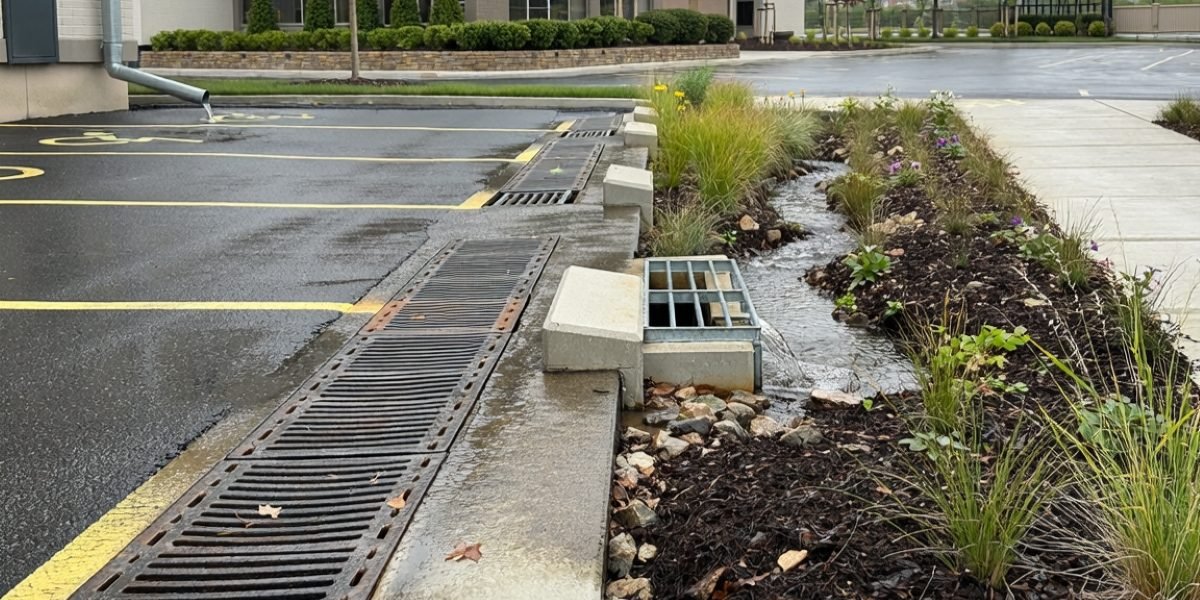 Is Site Drainage Part of the Building or a Land Improvement?