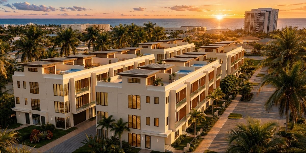 SKY 360 Development Unveils SKY Beach Pompano, A New Collection of Luxury Townhomes Redefining Coastal Living in South Florida